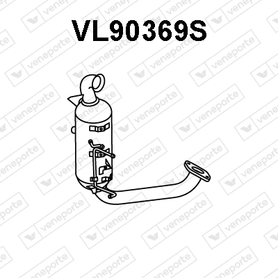 Soot/Particulate Filter, exhaust system (VL90369S)
