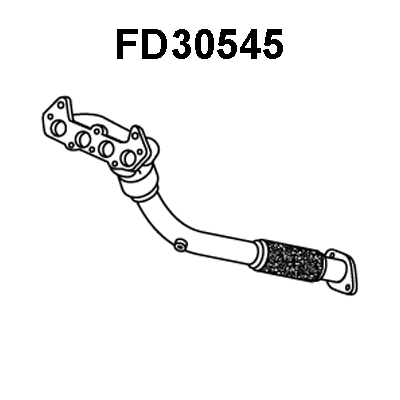 Exhaust Pipe (FD30545)