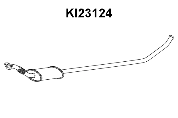Centre Muffler (KI23124)