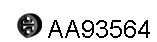 Rubber Strip, exhaust system (AA93564)