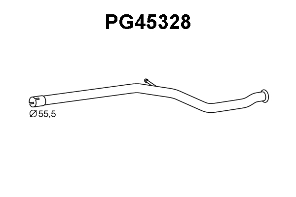 Exhaust Pipe (PG45328)
