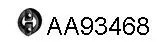 Rubber Strip, exhaust system (AA93468)