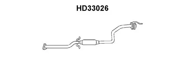 Centre Muffler (HD33026)