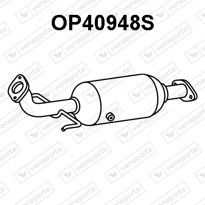 Soot/Particulate Filter, exhaust system (OP40948S)