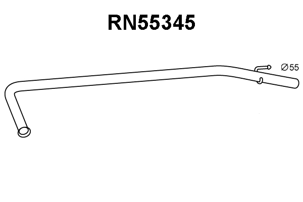 Exhaust Pipe (RN55345)