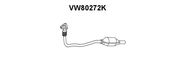 Catalytic Converter (VW80272K)