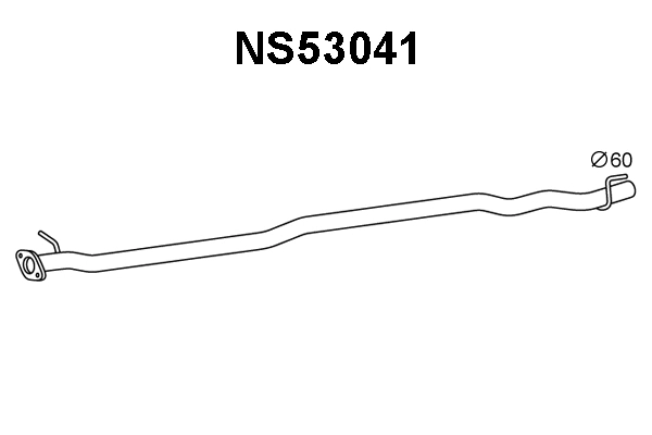 Exhaust Pipe (NS53041)
