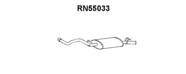 Rear Muffler (RN55033)