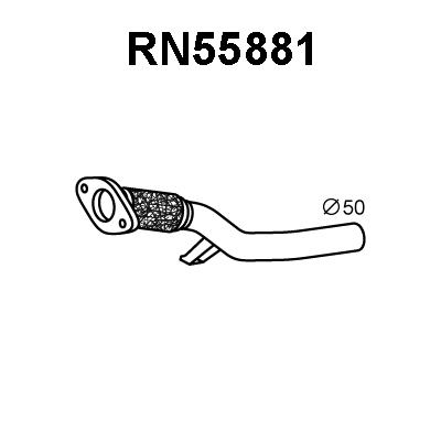 Exhaust Pipe (RN55881)