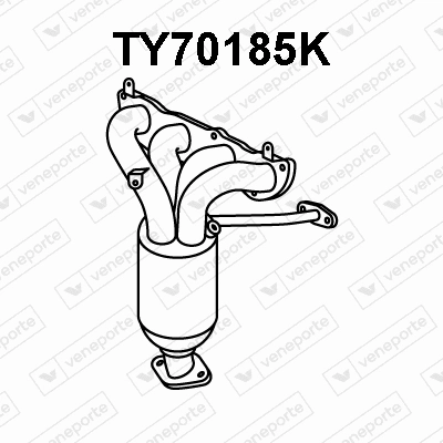 Catalytic Converter (TY70185K)