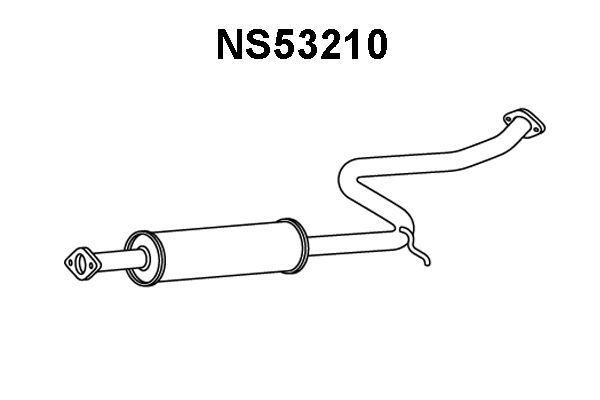 Front Muffler (NS53210)