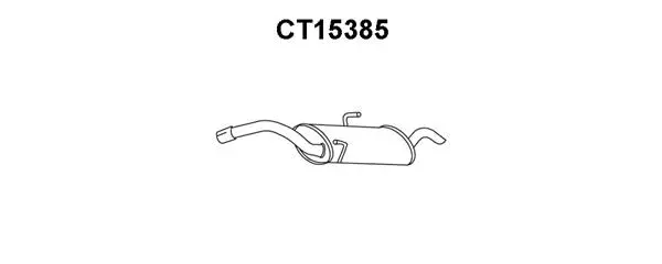 Rear Muffler (CT15385)
