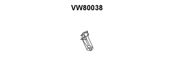 Exhaust Pipe (VW80038)