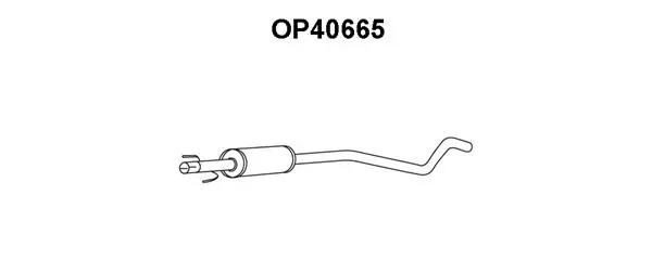 Front Muffler (OP40665)