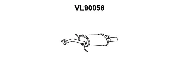 Rear Muffler (VL90056)