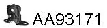 Rubber Strip, exhaust system (AA93171)