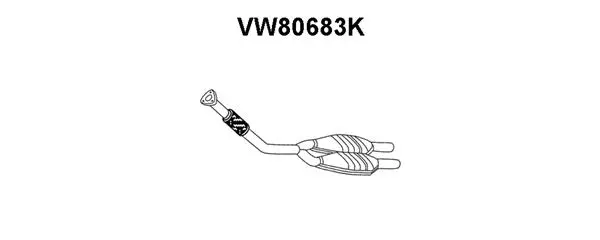 Catalytic Converter (VW80683K)