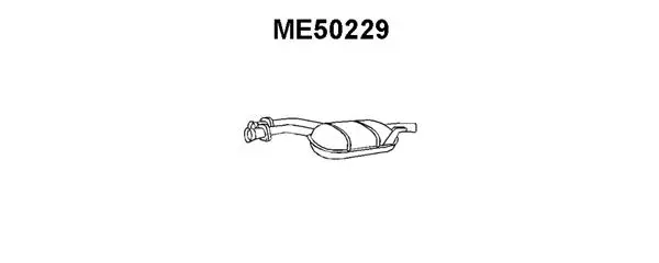Centre Muffler (ME50229)