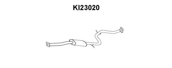 Front Muffler (KI23020)