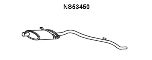 Rear Muffler (NS53450)