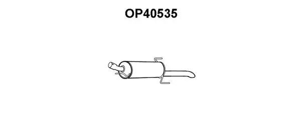 Rear Muffler (OP40535)