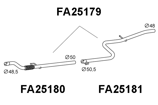 Exhaust Pipe (FA25179)