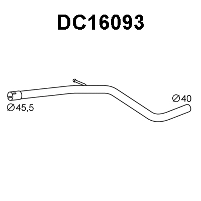 Exhaust Pipe (DC16093)