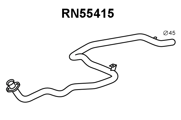 Exhaust Pipe (RN55415)