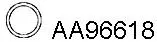Seal Ring, exhaust pipe (AA96618)