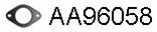 Gasket, exhaust pipe (AA96058)