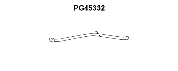 Repair Pipe, catalytic converter (PG45332)