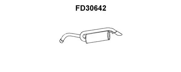 Rear Muffler (FD30642)