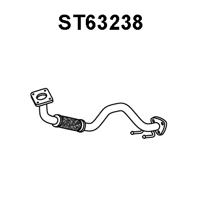 Exhaust Pipe (ST63238)