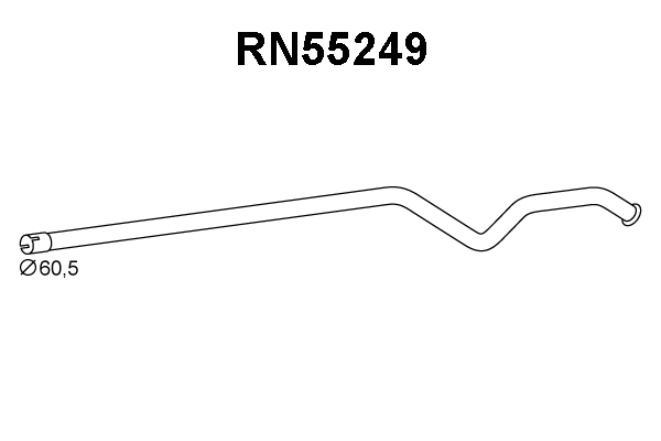 Exhaust Pipe (RN55249)