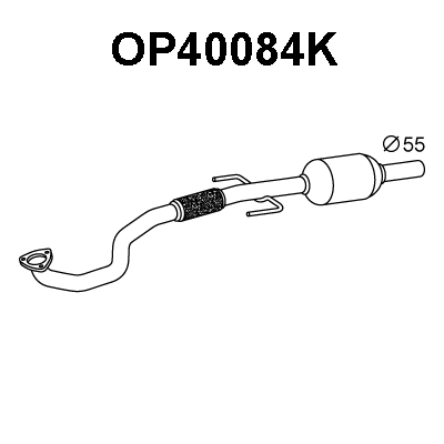 Catalytic Converter (OP40084K)