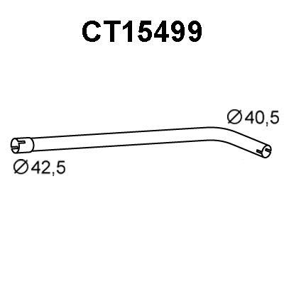Exhaust Pipe (CT15499)