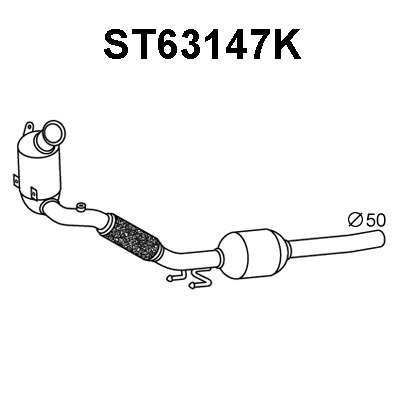 Catalytic Converter (ST63147K)
