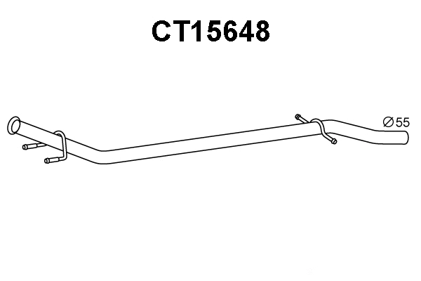 Exhaust Pipe (CT15648)