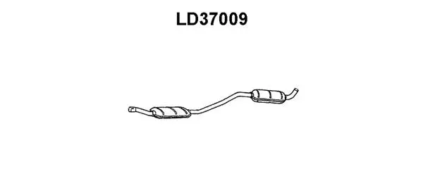 Centre Muffler (LD37009)