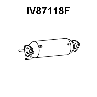 Soot/Particulate Filter, exhaust system (IV87118F)