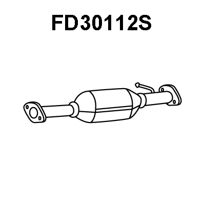 Soot/Particulate Filter, exhaust system (FD30112S)
