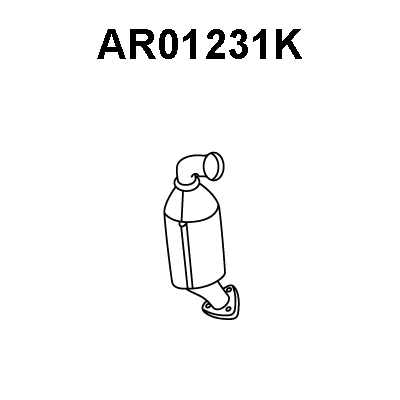Catalytic Converter (AR01231K)