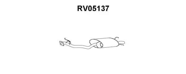Rear Muffler (RV05137)