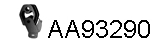 Rubber Strip, exhaust system (AA93290)