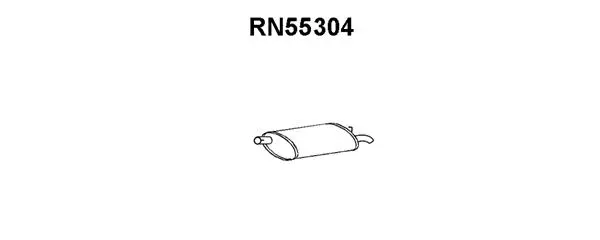 Rear Muffler (RN55304)