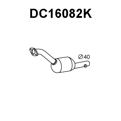 Catalytic Converter (DC16082K)