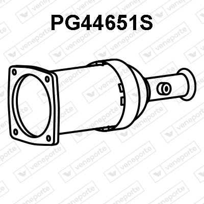 Soot/Particulate Filter, exhaust system (PG44651S)