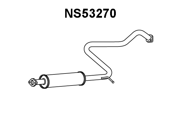 Centre Muffler (NS53270)