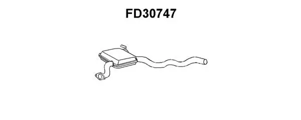 Front Muffler (FD30747)