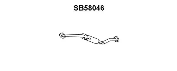 Front Muffler (SB58046)